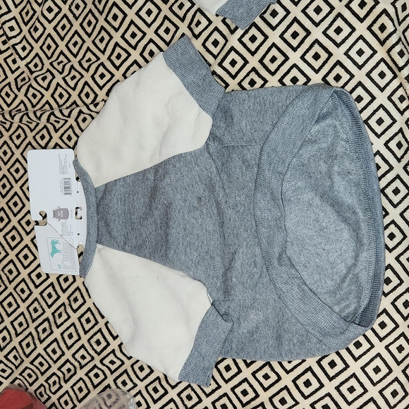 Boots & Barkley Dog Nap Champ Greywhite Dog Sweatshirt Clothes Sz